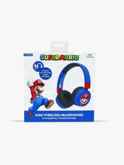OTLTechnologies Elektronik & Media-OTL Super Mario On-Ear Høretelefoner 85/95dB