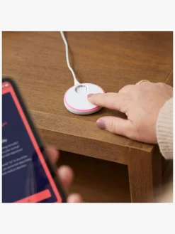 Sikkerhed|Owlet Dream Sock Babyalarm inkl. Cam 2, Dusty Rose Lyserød