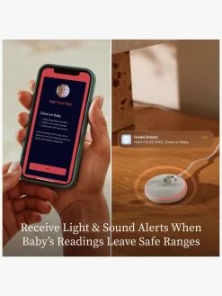 Sikkerhed|Owlet DreamSight Duo Babyalarm, Bedtime Blue Blå