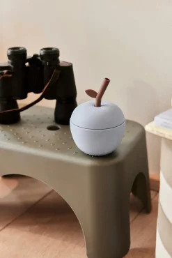 Spisetid|OYOY Apple Sugerørskop, Dusty Blue Blå