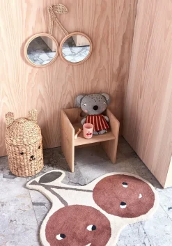 Interiør|OYOY Cherry Rattan Spejl, Nature