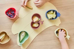 OYOY Spisetid-Lemon & Pear Snacks Skål, Yellow/Green