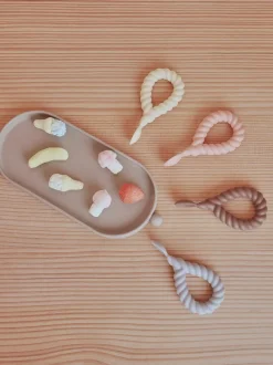 Spisetid|OYOY Mellow Ske med Håndtag 2-pak, Dusty Blue Blå