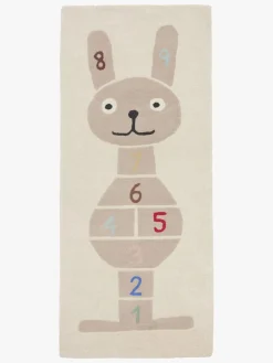 Gulvtæpper|OYOY Mini Kanin Hopscotch Gulvtæppe 75x180, Clay