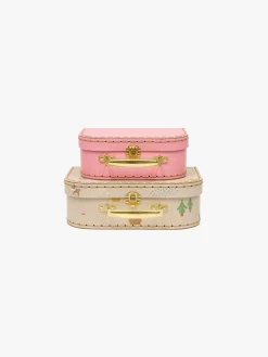 Opbevaring|OYOY Mini Kufferter Friends in the forest Deer & Duck 2-pak