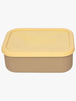 Spisetid|OYOY Mini Yummy Madkasse, Camel/Yellow Brun