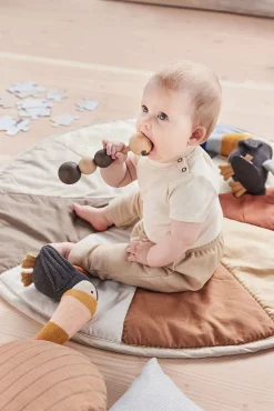 Børn OYOY Interiør-Moni  Quiltet Legetæppe, Beige