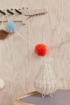 Lamper & Belysning|OYOY Pear Rattan Natlampe, Nature