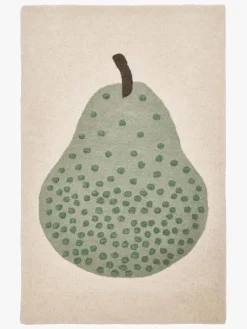 Børn OYOY Gulvtæpper-Pear Tuftet Gulvtæppe 75x120, Grøn