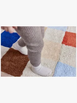 Gulvtæpper|OYOY Skak Gulvtæppe 84x168, Multi