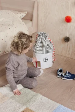 Gulvtæpper|OYOY Skak Gulvtæppe 48x80, Multi