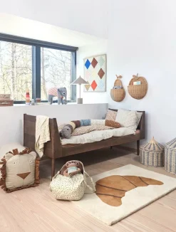 Børn OYOY Børnemøbler-Vægkurv Apple, Nature