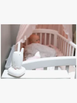 Sikkerhed|Padwico V8 Babyalarm med Opladeligt Batteri, White