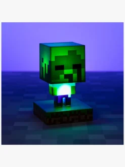 Lamper & Belysning|Paladone Icon Lampe Minecraft Zombie