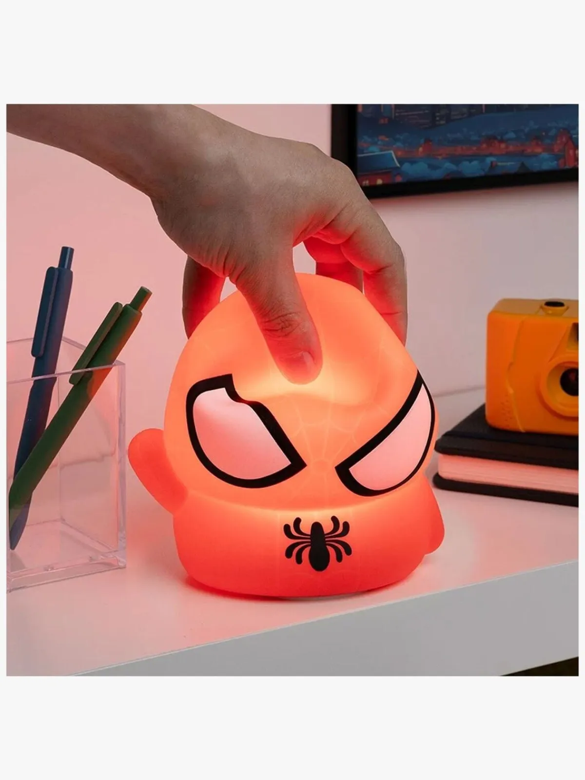 Lamper & Belysning|Paladone Spiderman Silikone Bordlampe