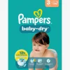 Pleje & Hygiejne|Pampers Baby Dry Bleer Str. 3 6-10 kg MB 136-pak