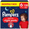 Pampers Pleje & Hygiejne-Baby Dry Night Pants Bleer Str. 6 15+ kg 138-pak