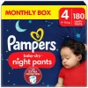 Pampers Pleje & Hygiejne-Baby Dry Night Pants Bleer Str. 4 9–15 kg 180-pak