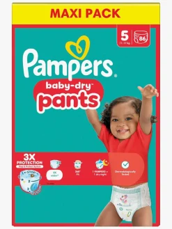 Pampers Pleje & Hygiejne-Baby Dry Pants Bleer Str. 5 11-17 kg Maxi 86-pak