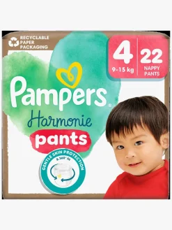 Pampers Pleje & Hygiejne-Harmonie Buksebleer Str. 4 9-15kg 22-pak