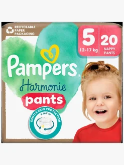 Pleje & Hygiejne|Pampers Harmonie Buksebleer Str. 5 12-17kg 20-pak