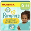 Pleje & Hygiejne|Pampers Premium Protection Bleer Str. 6 13-18 kg 66-pak
