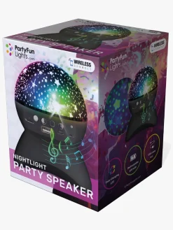 Elektronik & Media|PartyFunLights Højttaler & Party Lampe