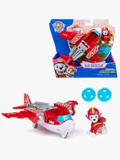 PawPatrol Legetøjsfigurer-Paw Patrol Air Rescue Themed Transportmiddel Marshall