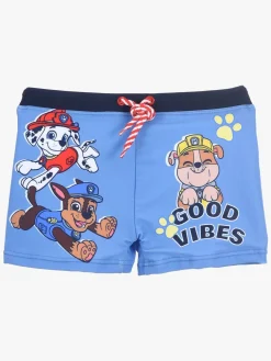Uv & Strand|PawPatrol Paw Patrol Badeshorts, Blå