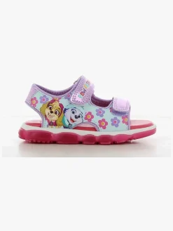 Børn PawPatrol Sandaler & Klipklapper-Paw Patrol Blinkende Sandaler, Lilac/Fuchsia