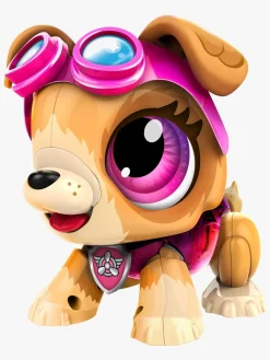Interaktivt Legetøj|PawPatrol Paw Patrol Build A Bot Interaktiv Hund Skye Lyserød/Flerfarvet