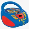 PawPatrol Elektronik & Media-Paw Patrol CD-Afspiller, Blå/Rød