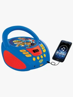 PawPatrol Elektronik & Media-Paw Patrol CD-Afspiller, Blå/Rød