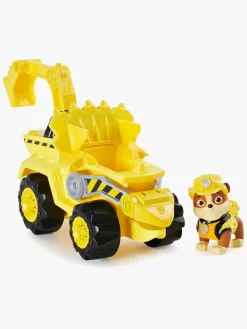 PawPatrol Legetøjsfigurer-Paw Patrol Dino Deluxe Transportmiddel Rubble