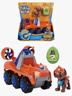 Legetøjsfigurer|PawPatrol Paw Patrol Dino Deluxe Transportmiddel Zuma Flerfarvet