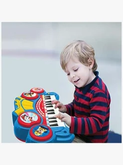Musikinstrumenter|PawPatrol Paw Patrol  Elektronisk Keyboard med Skammel