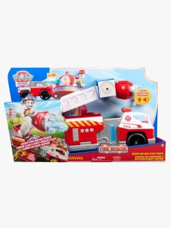 PawPatrol Legetøjsbiler & -Fartøjer-Paw Patrol Fire Rescue Deluxe Brandbil
