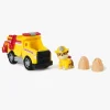 PawPatrol Legetøjsfigurer-Paw Patrol Fire Rescue Transportmiddel Rubble
