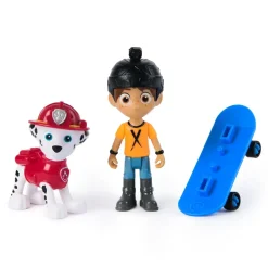 Legetøjsfigurer|PawPatrol Paw Patrol Hero Pup Sæt Daring Danny og Marshall
