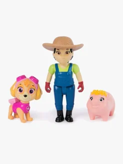 Legetøjsfigurer|PawPatrol Paw Patrol Hero Pup Sæt Farmer Yumi og Skye