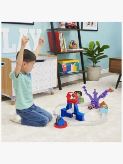 PawPatrol Legetøjsbiler & -Fartøjer|Legetøjsfigurer-Paw Patrol Movie True Metal City Rescue Playset