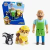 PawPatrol Legetøjsfigurer-Paw Patrol Pakke med Figur - Rubble