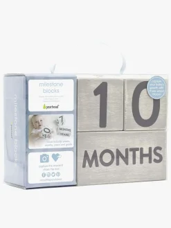 Børn Pearhead Interiør-Aldersklodser, Grå