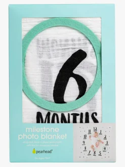 Børn Pearhead Interiør-Fototæppe Watch Me Grow, Hvid