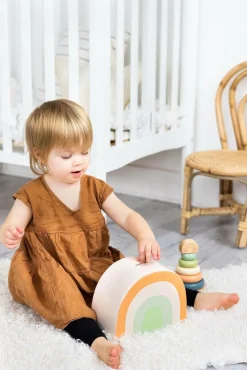 Interiør|Pearhead Sparebøsse Regnbue Flerfarvet