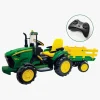 Elbiler & -Køretøjer|PegPerego Peg Perego John Deere Heavy Duty Fjernstyret Terrænkøretøj med Anhænger