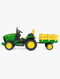 Elbiler & -Køretøjer|PegPerego Peg Perego John Deere Heavy Duty Fjernstyret Terrænkøretøj med Anhænger