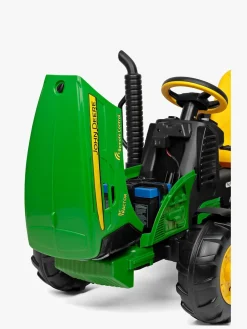 Elbiler & -Køretøjer|PegPerego Peg Perego John Deere Heavy Duty Fjernstyret Terrænkøretøj med Anhænger