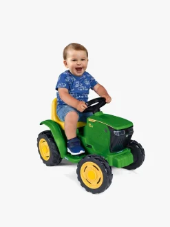 Børn PegPerego Legetøj Til Børn På 0-10 År|Elbiler & -Køretøjer-PegPérego John Deere Elbil Traktor Mini