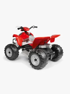 Elbiler & -Køretøjer|PegPerego PegPérego Polaris Outlaw Firehjulet ATV 330W, Rød/Hvid